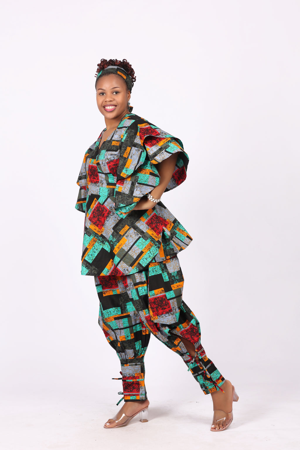 WRAP TOP WITH STRING PANT