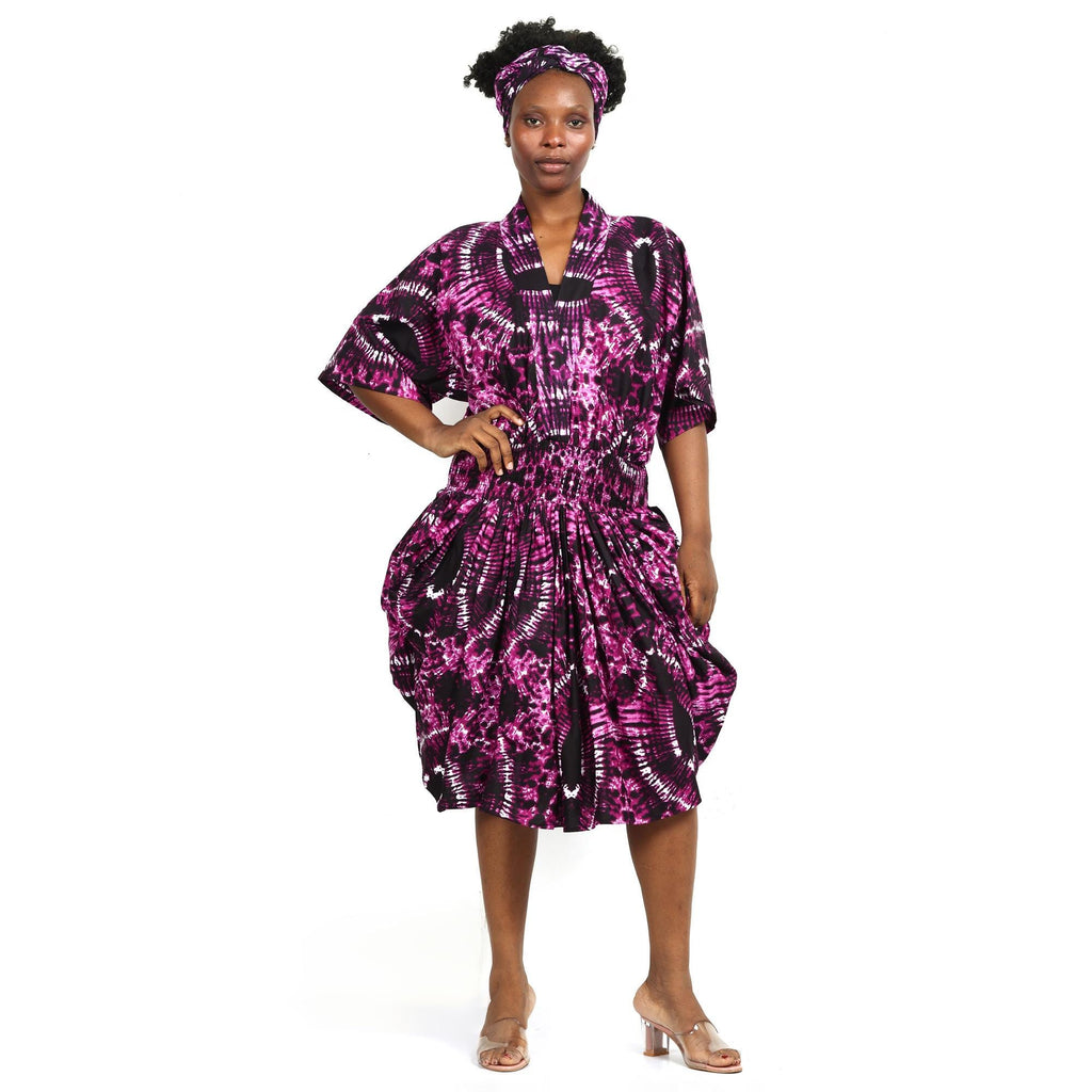 Ankara Balloon Dress