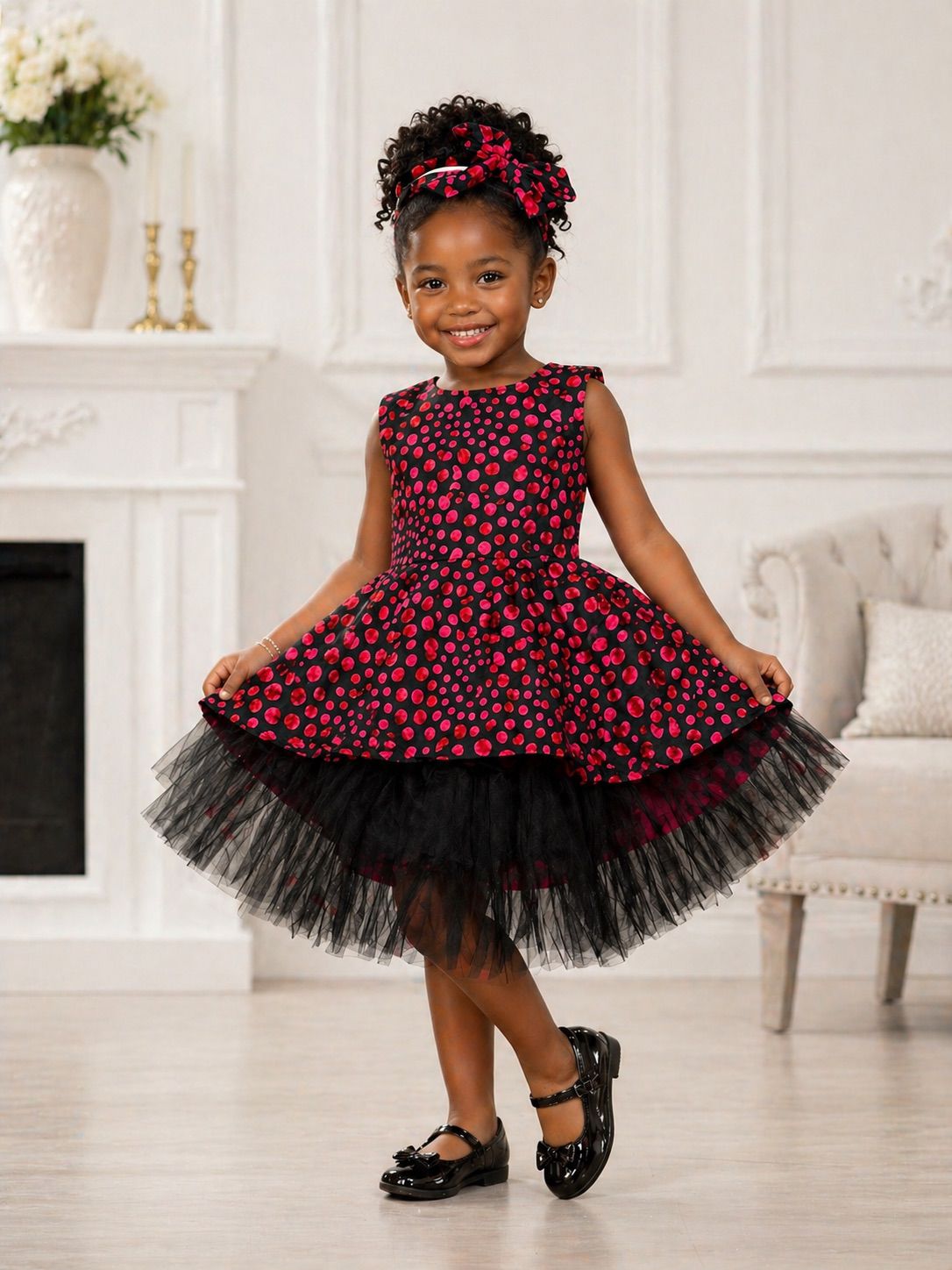 Girls Ankara Dress - 04-14 Years