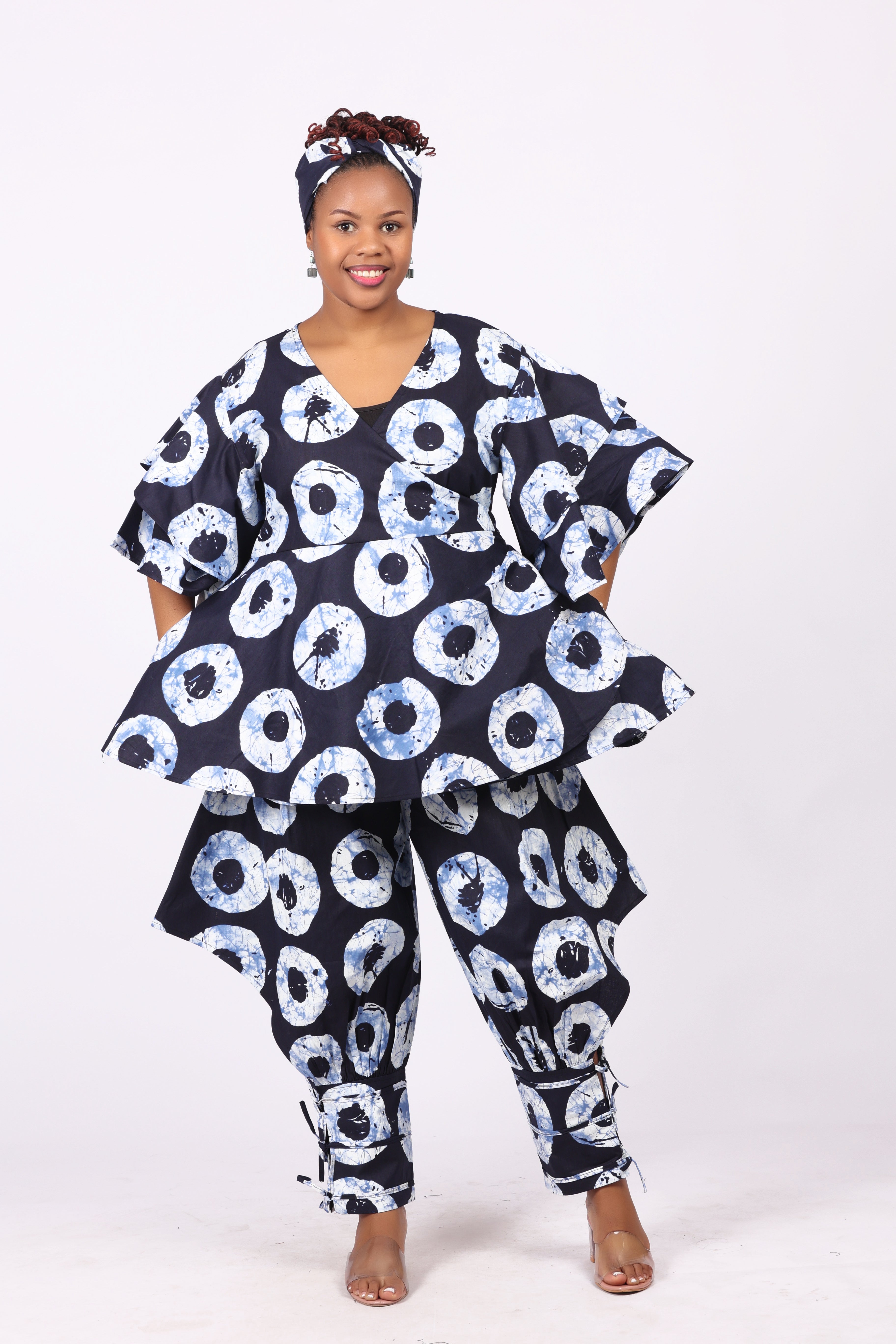 Wrap Top With String Pant