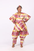 Wrap Top With String Pant