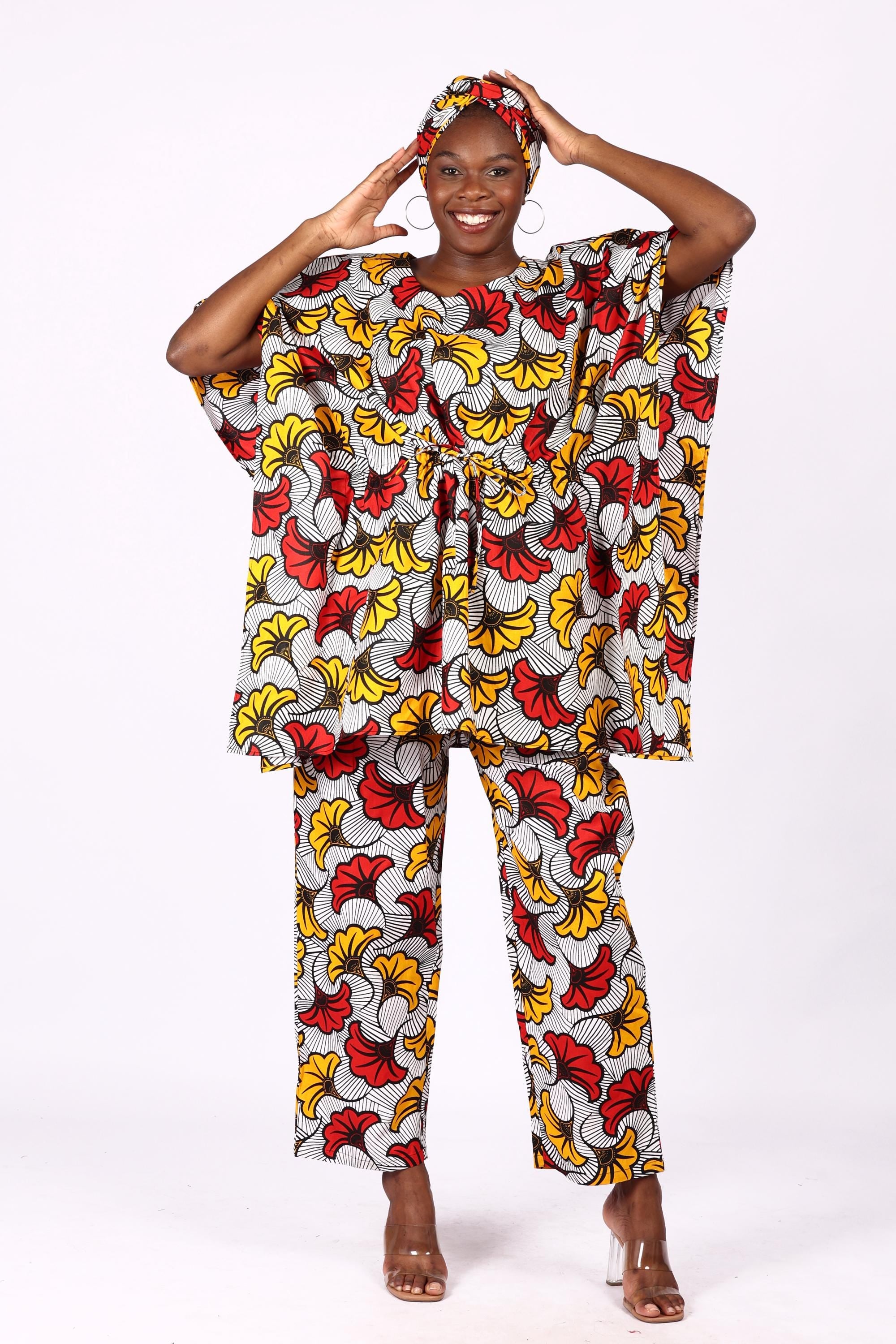 Peplum Cord Set (Top and Pant - Free Size)