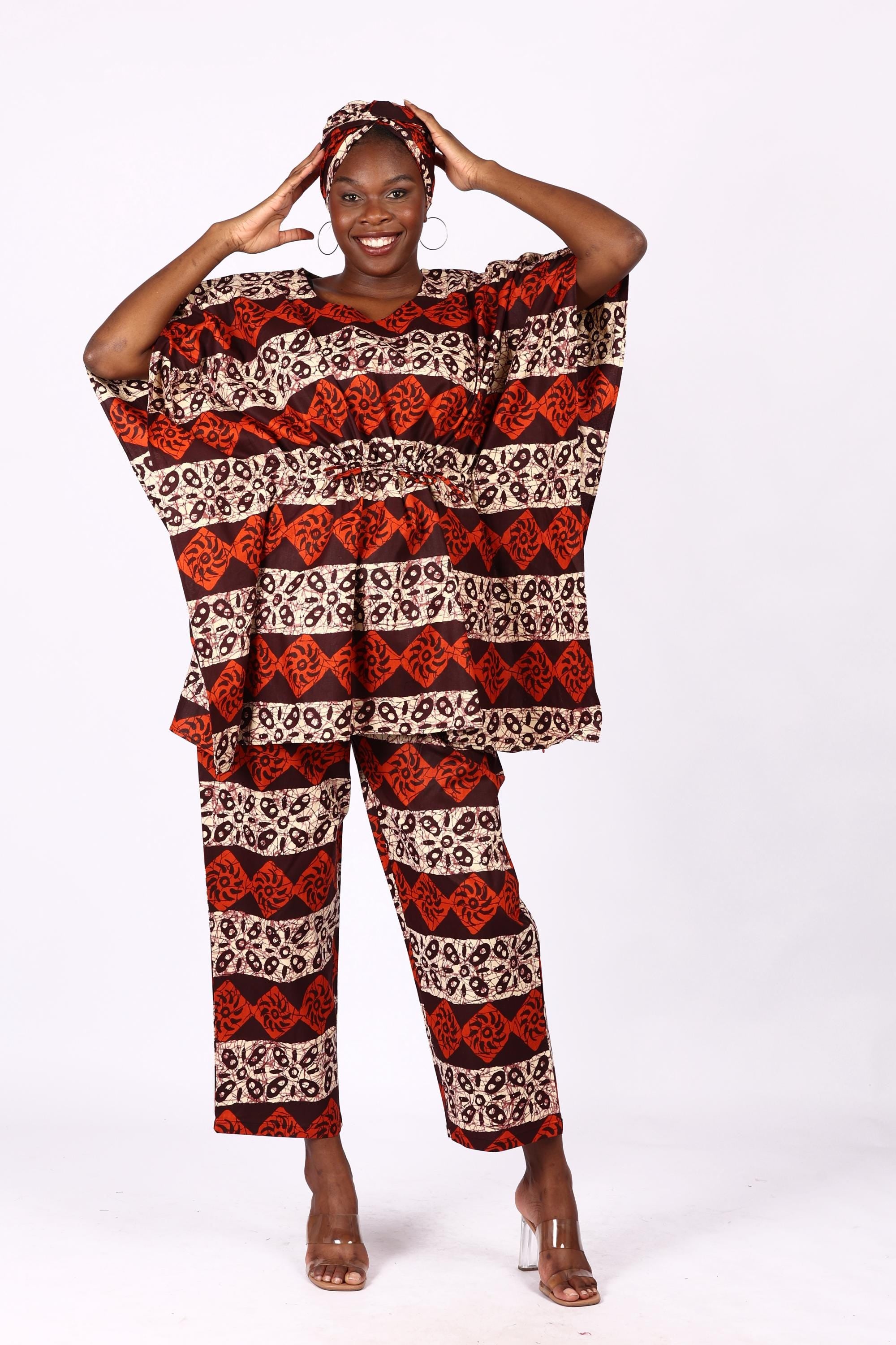 Peplum Cord Set (Top and Pant - Free Size)