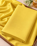 Sunshine Yellow Solid Cotton Fabric – 6-Yard Piece
