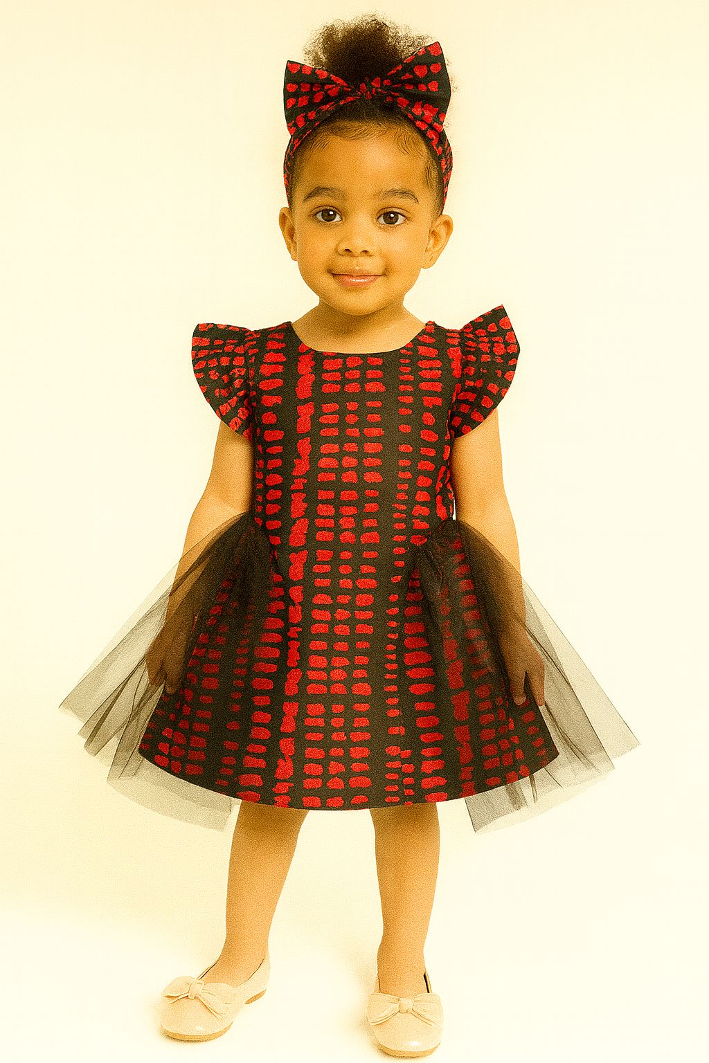 Girls Ankara Dress- 02-12 Years