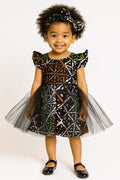 Girls Ankara Dress- 02-12 Years