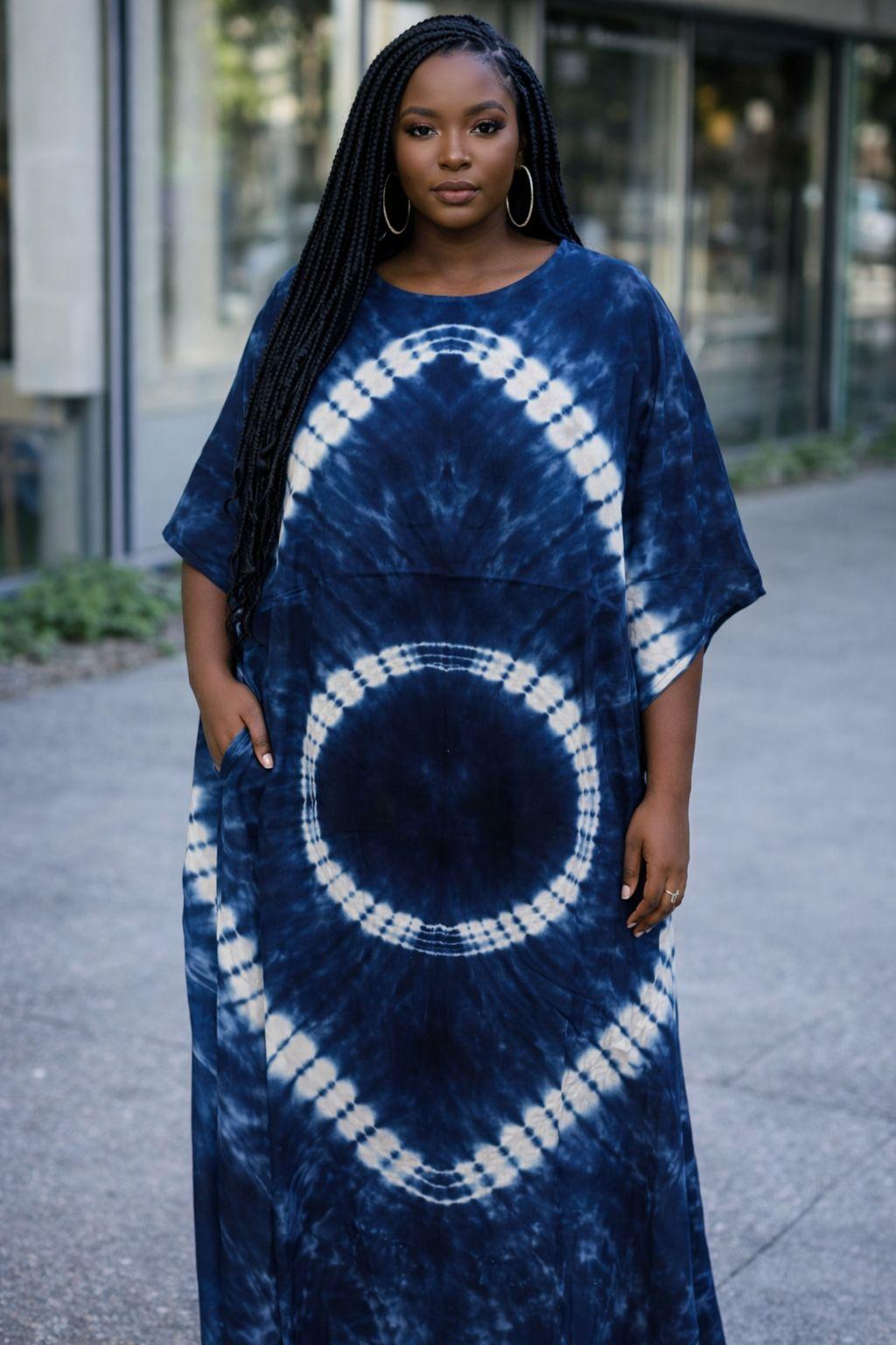 Tie Dye Kaftan