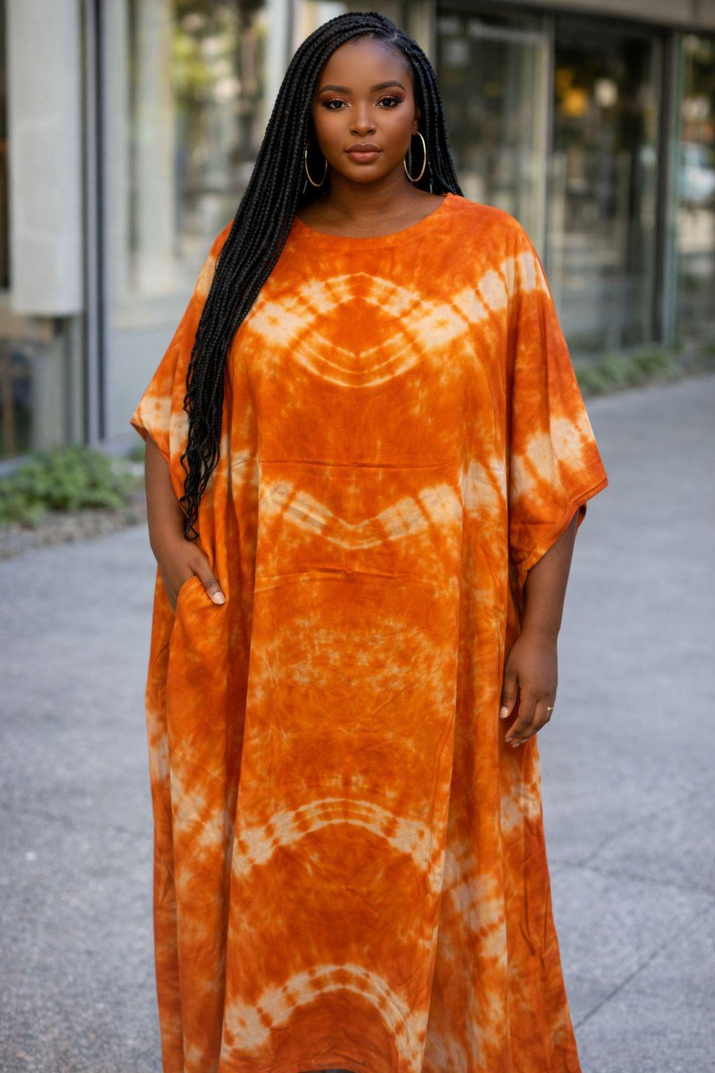 Tie Dye Kaftan