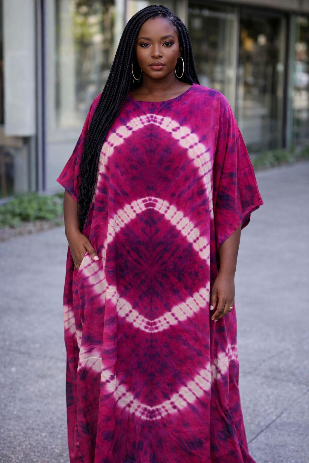 Tie Dye Kaftan