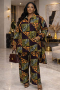 Ankara pant and top