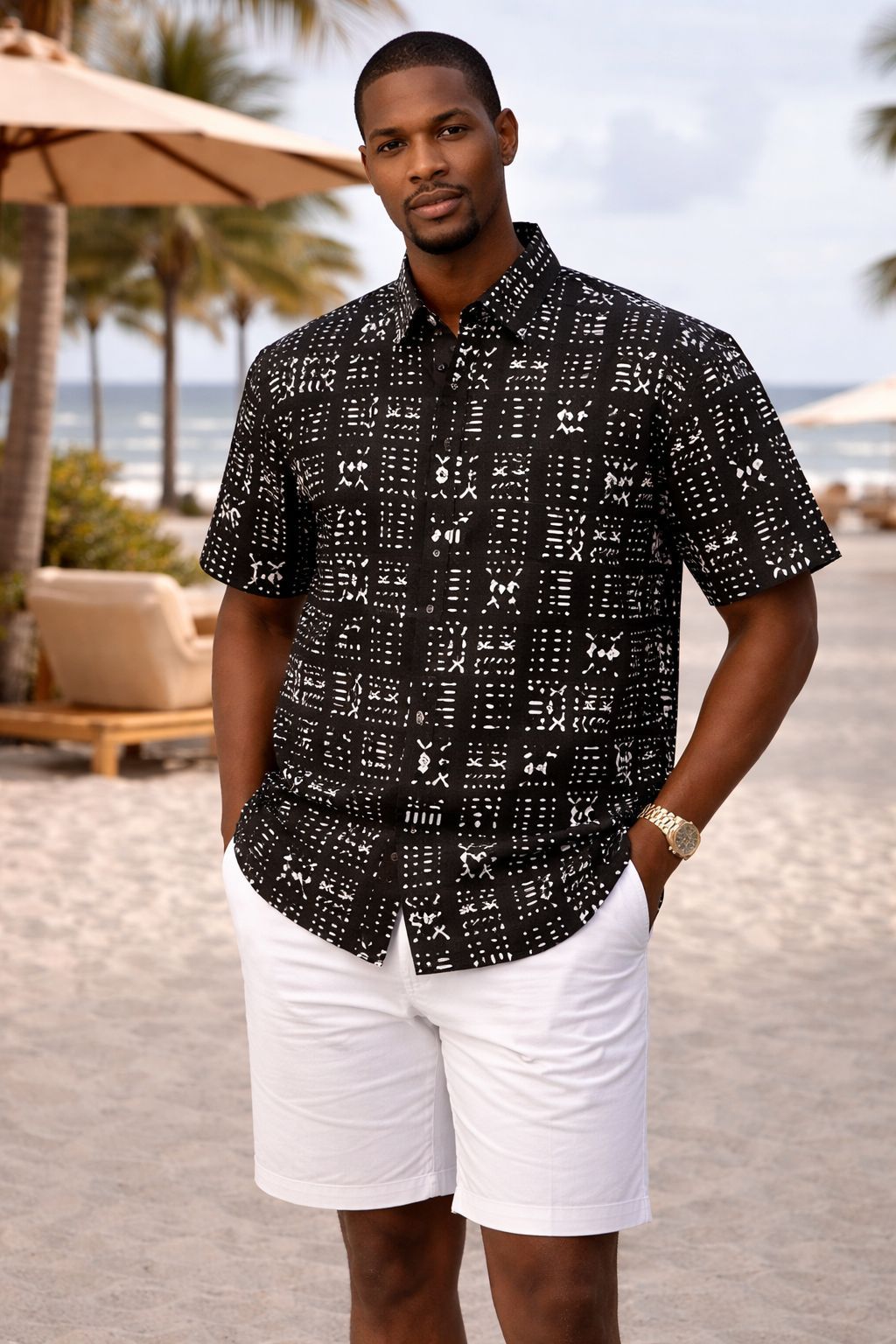Men Short Sleeve Shirt