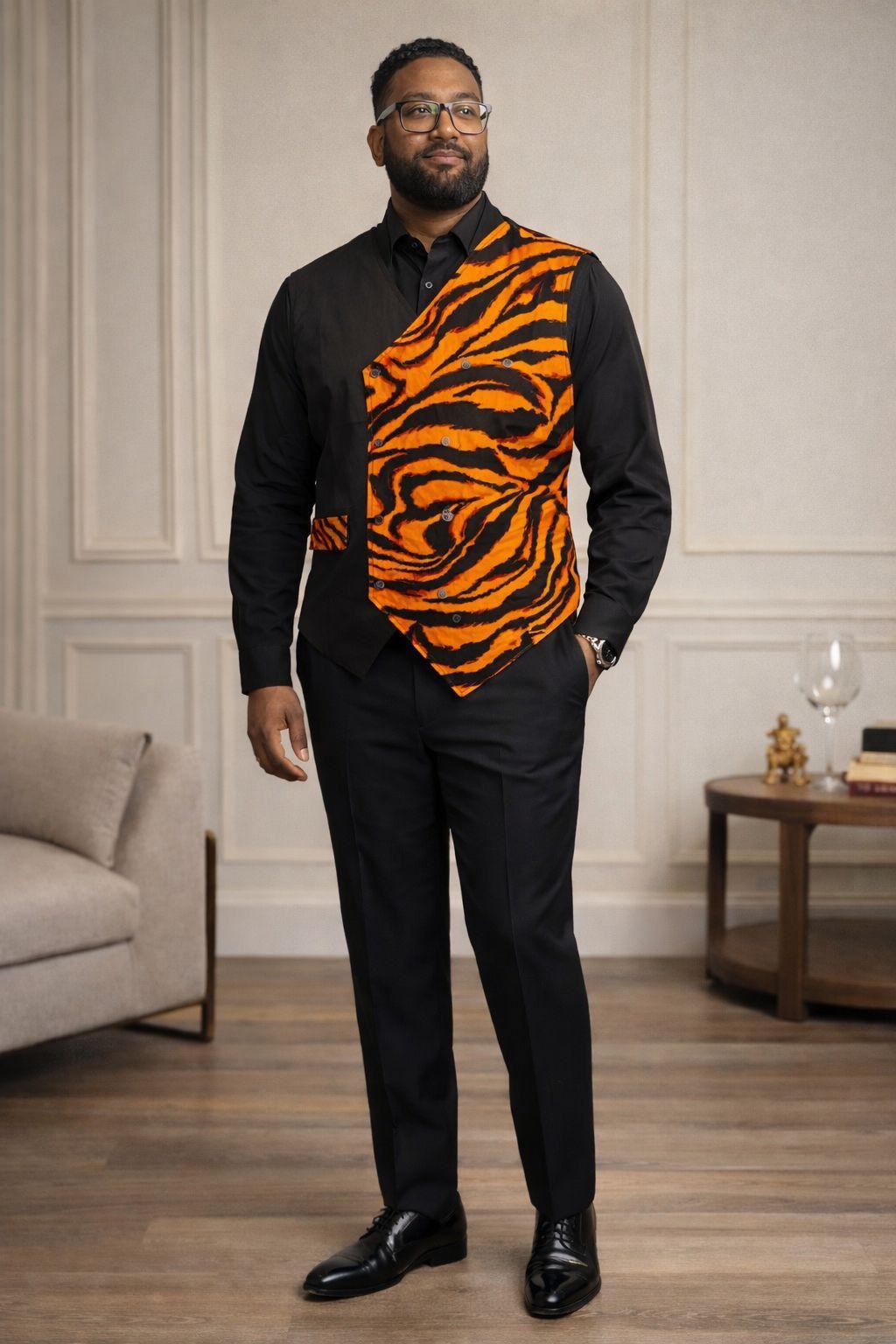 Men’s Ankara Vest