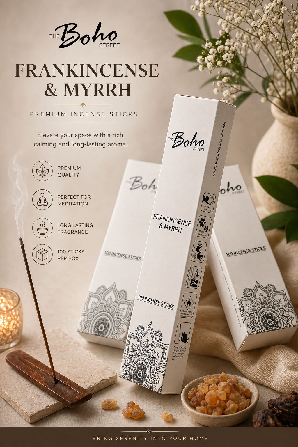 100 INCENSE STICK PACK