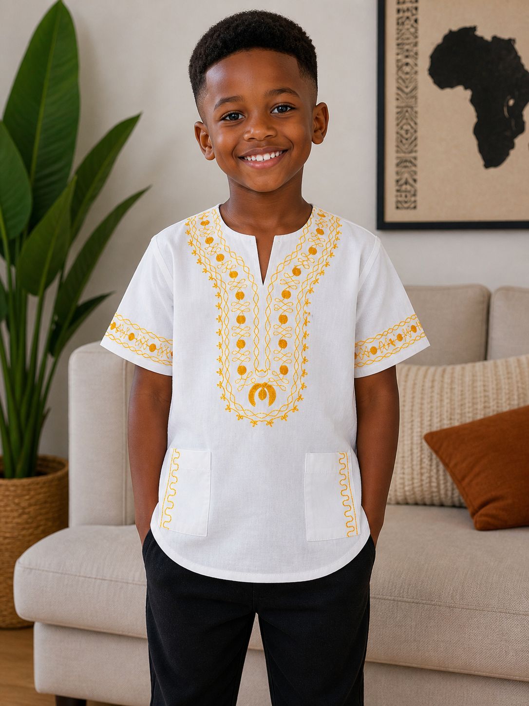 Kids Embroidery Top