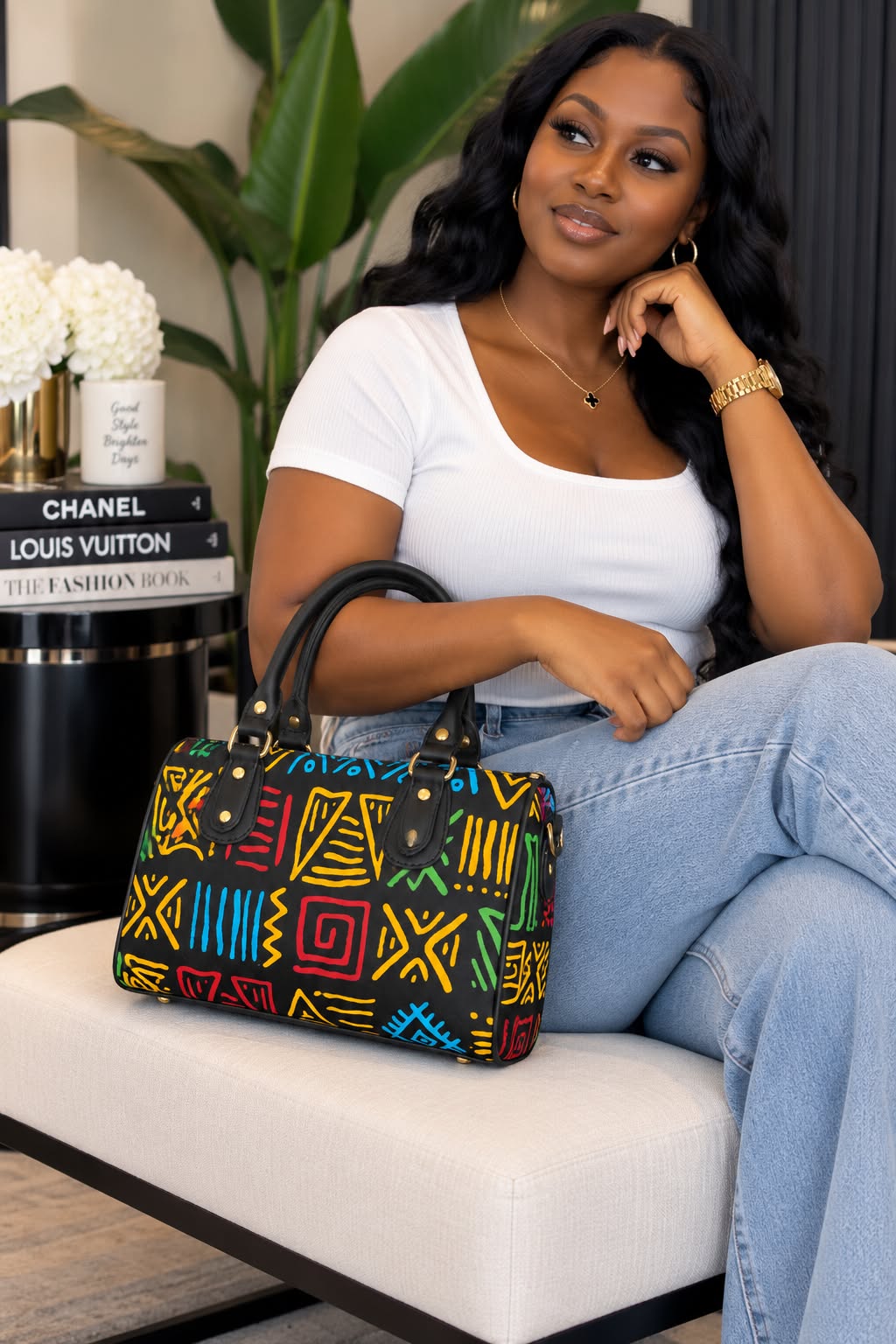 Handcrafted cotton Hand bag