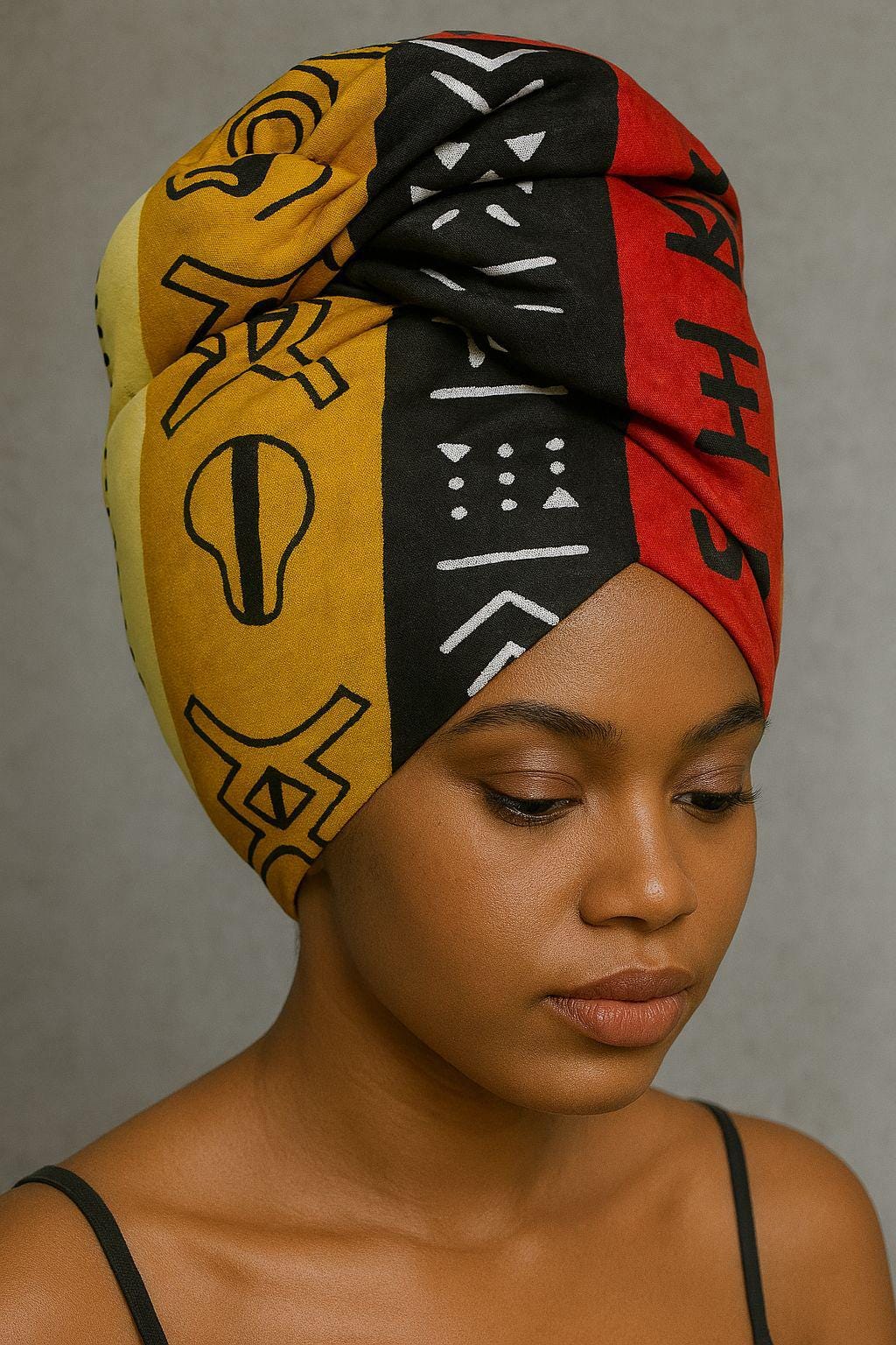Cotton Ankara Head Wrap Set: Assorted Colors, Trending Prints - 10 Pcs