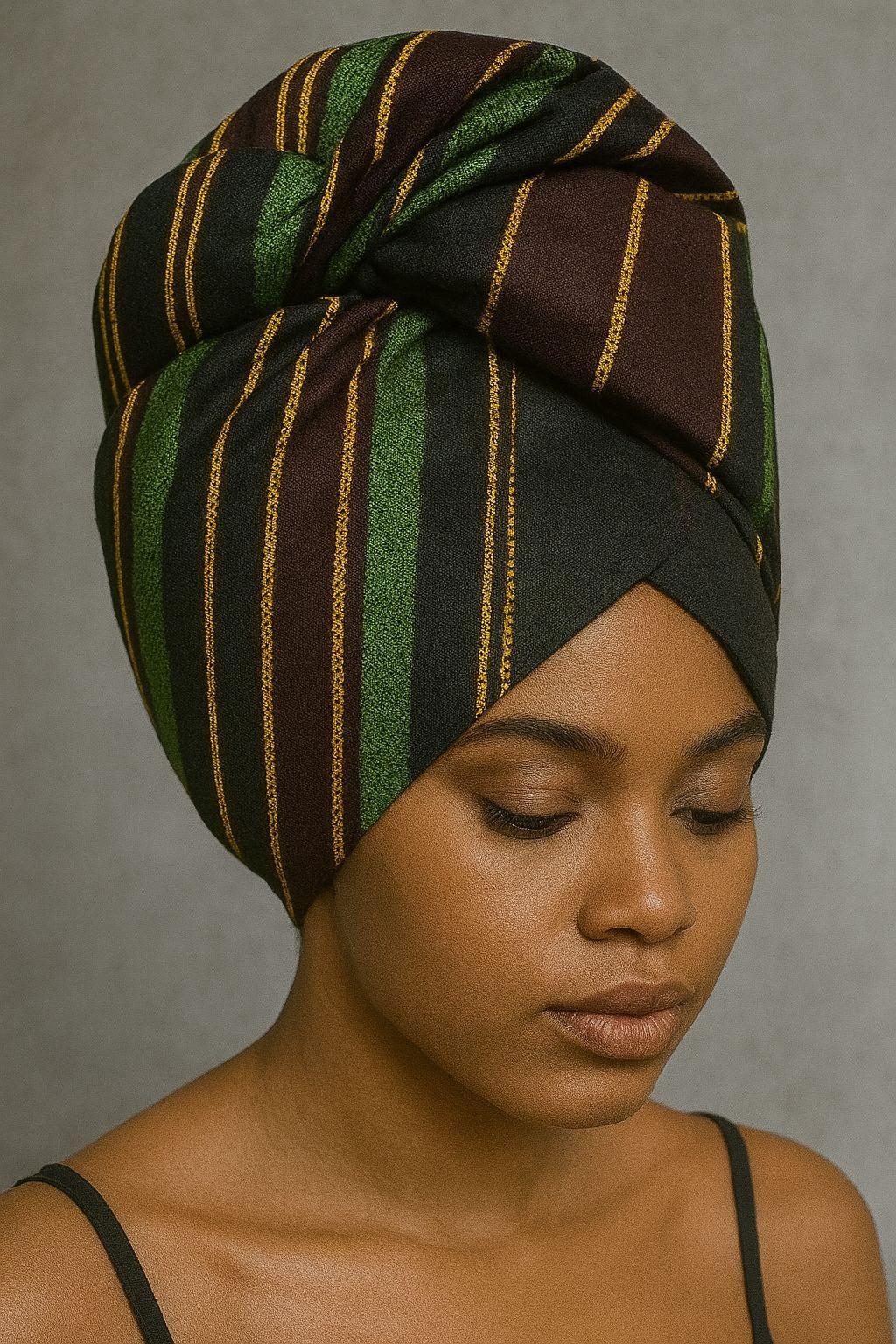 Cotton Ankara Head Wrap Set: Assorted Colors, Trending Prints - 10 Pcs