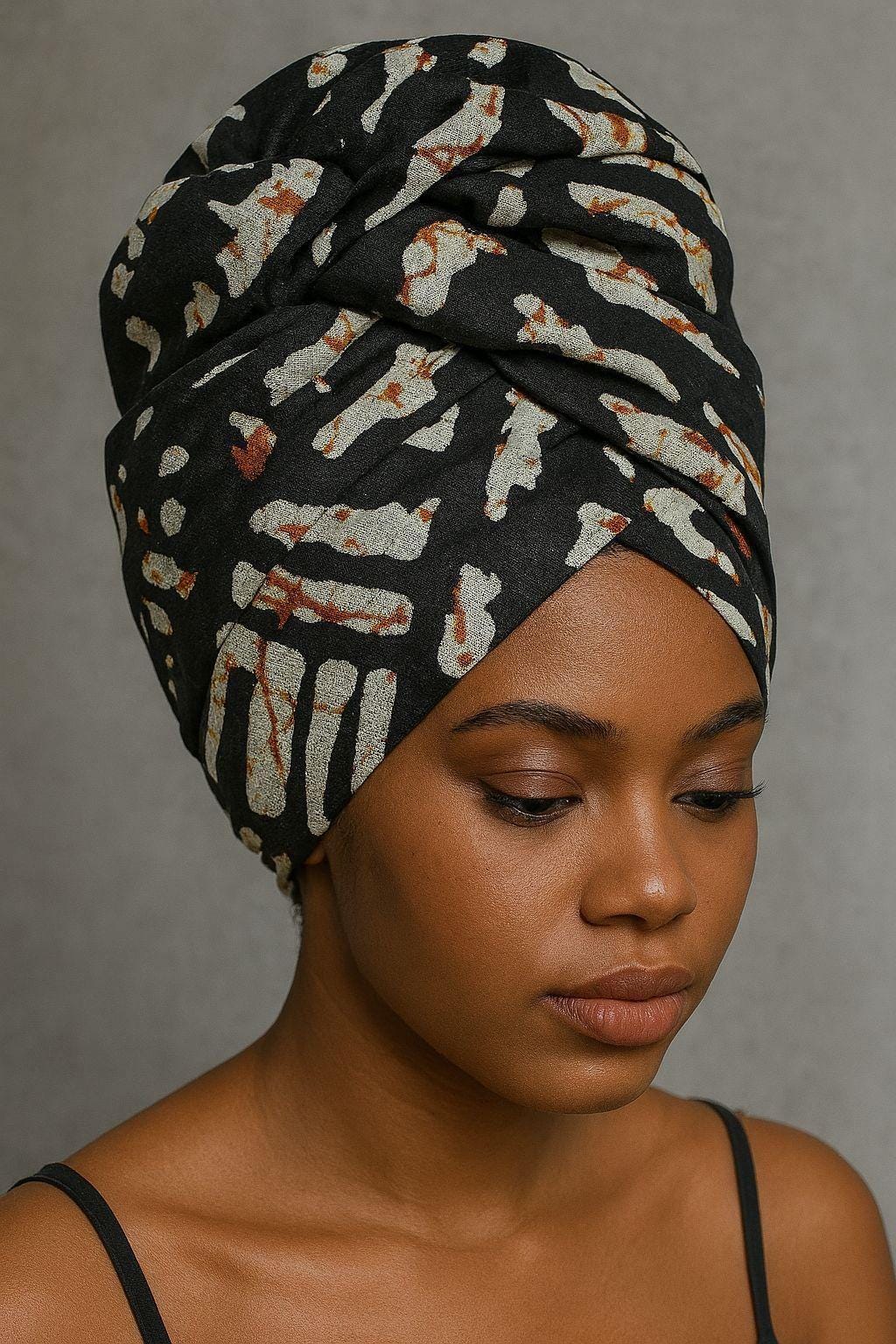 Cotton Ankara Head Wrap Set: Assorted Colors, Trending Prints - 10 Pcs