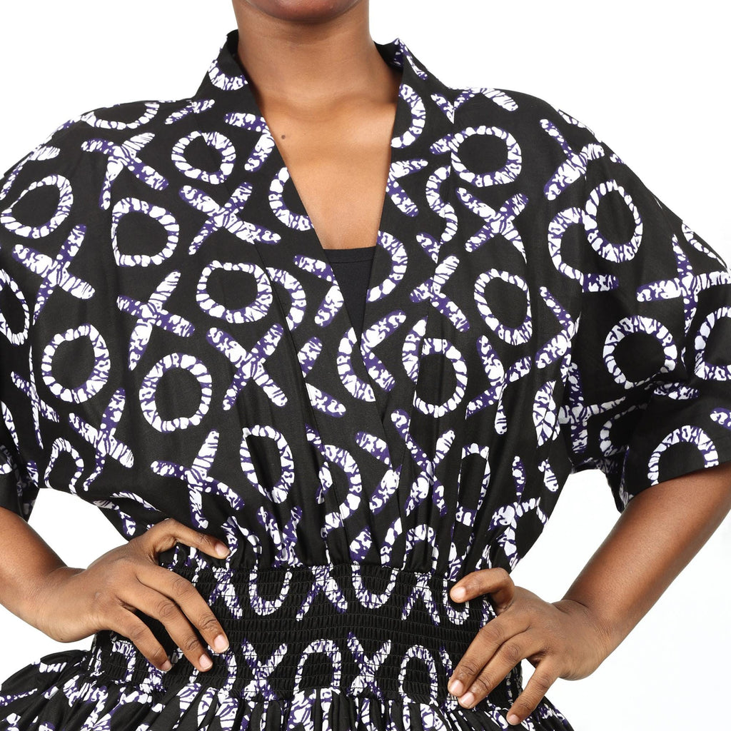 Ankara Balloon Dress