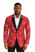 African Print Blazer