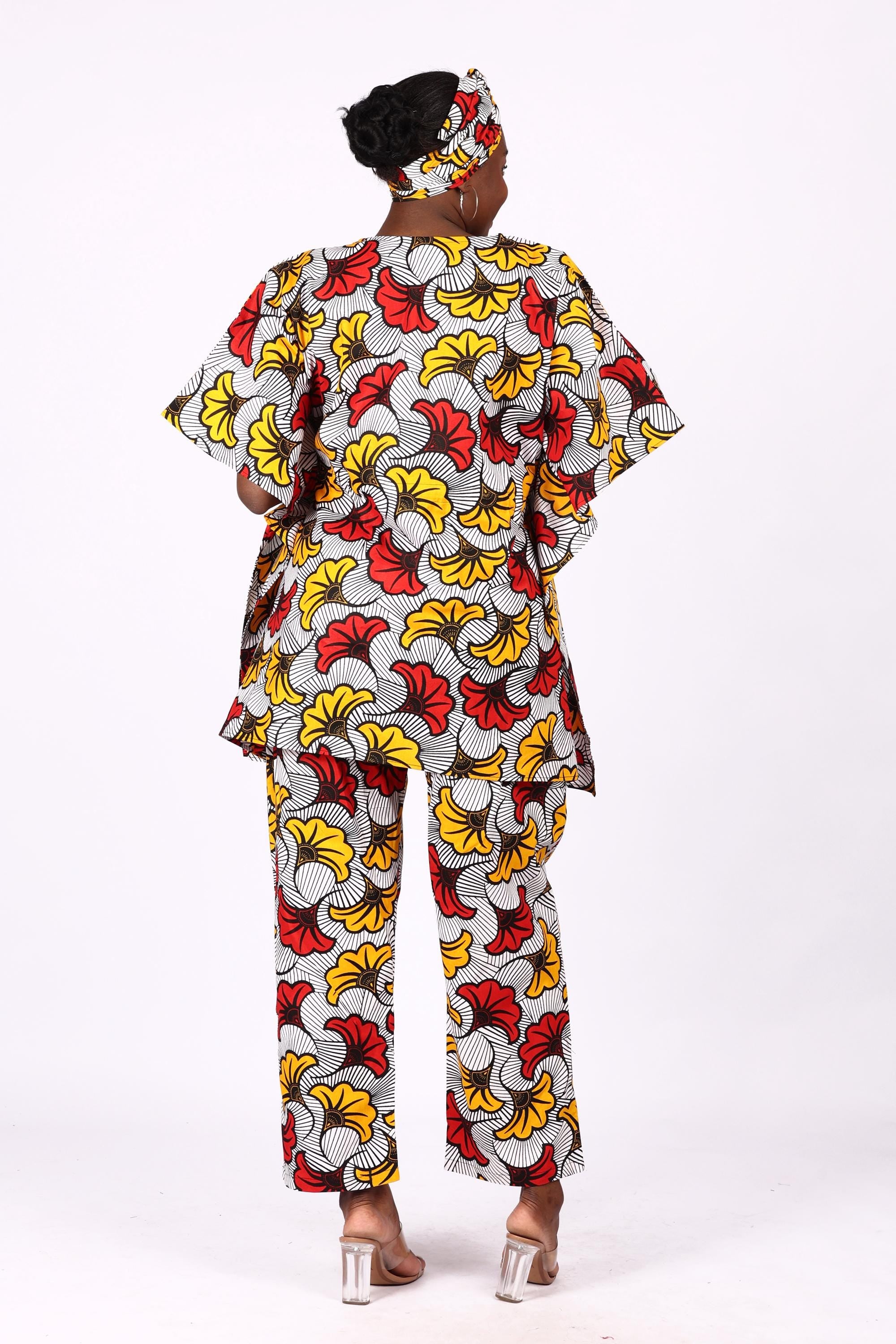 Peplum Cord Set (Top and Pant - Free Size)