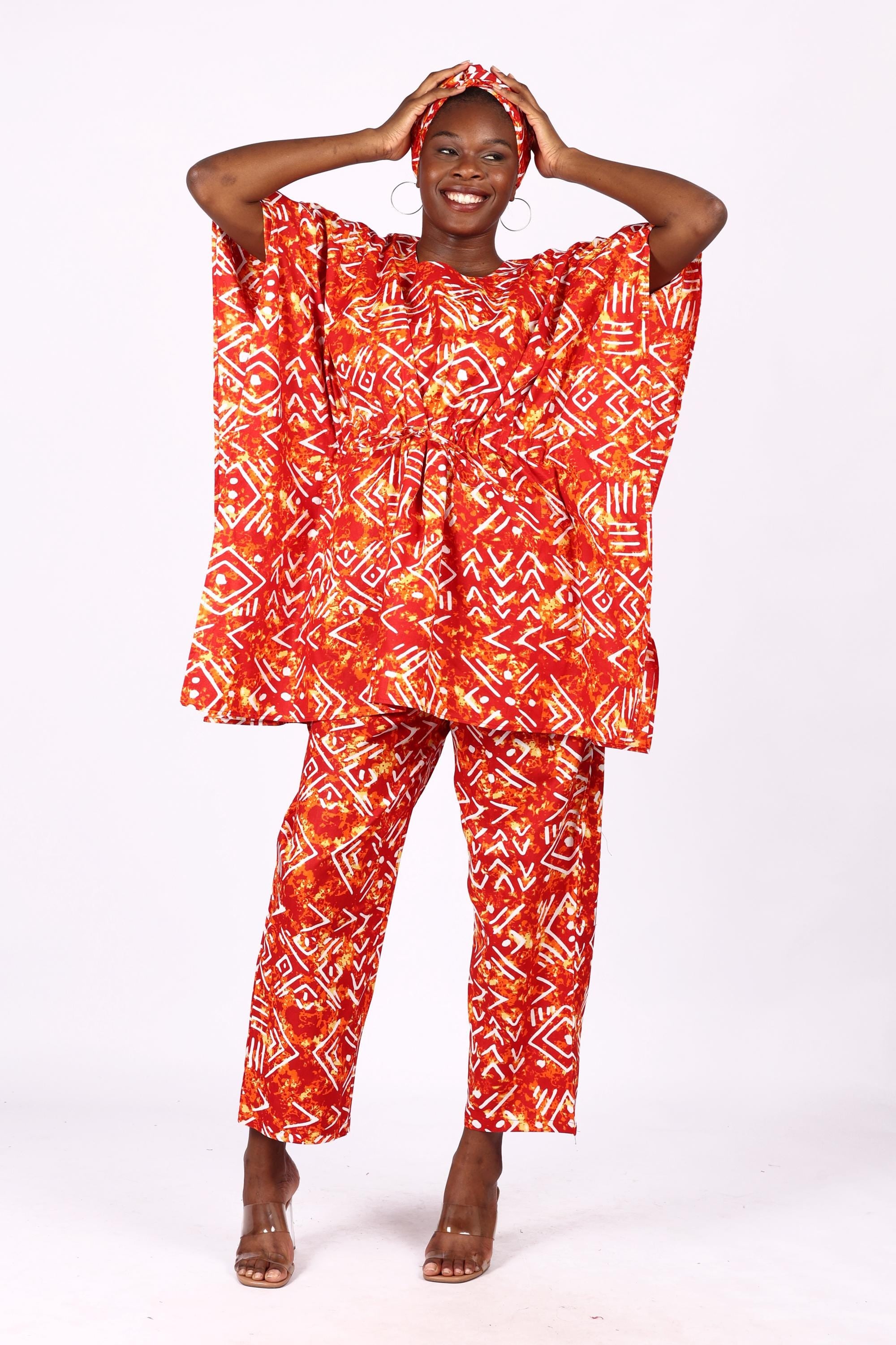 Peplum Cord Set (Top and Pant - Free Size)