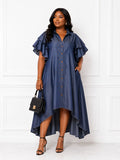 Denim Essence Shirt Dress